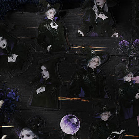 Gothic Vortex Sticker 15pcs