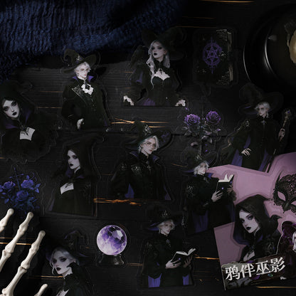 Gothic Vortex Sticker 15pcs