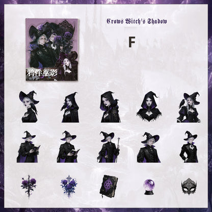 Gothic Vortex Sticker 15pcs