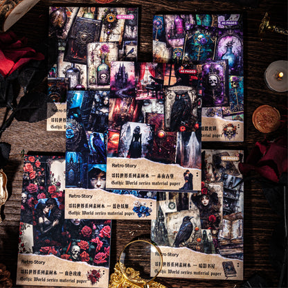 Gothic World Paper 40pcs
