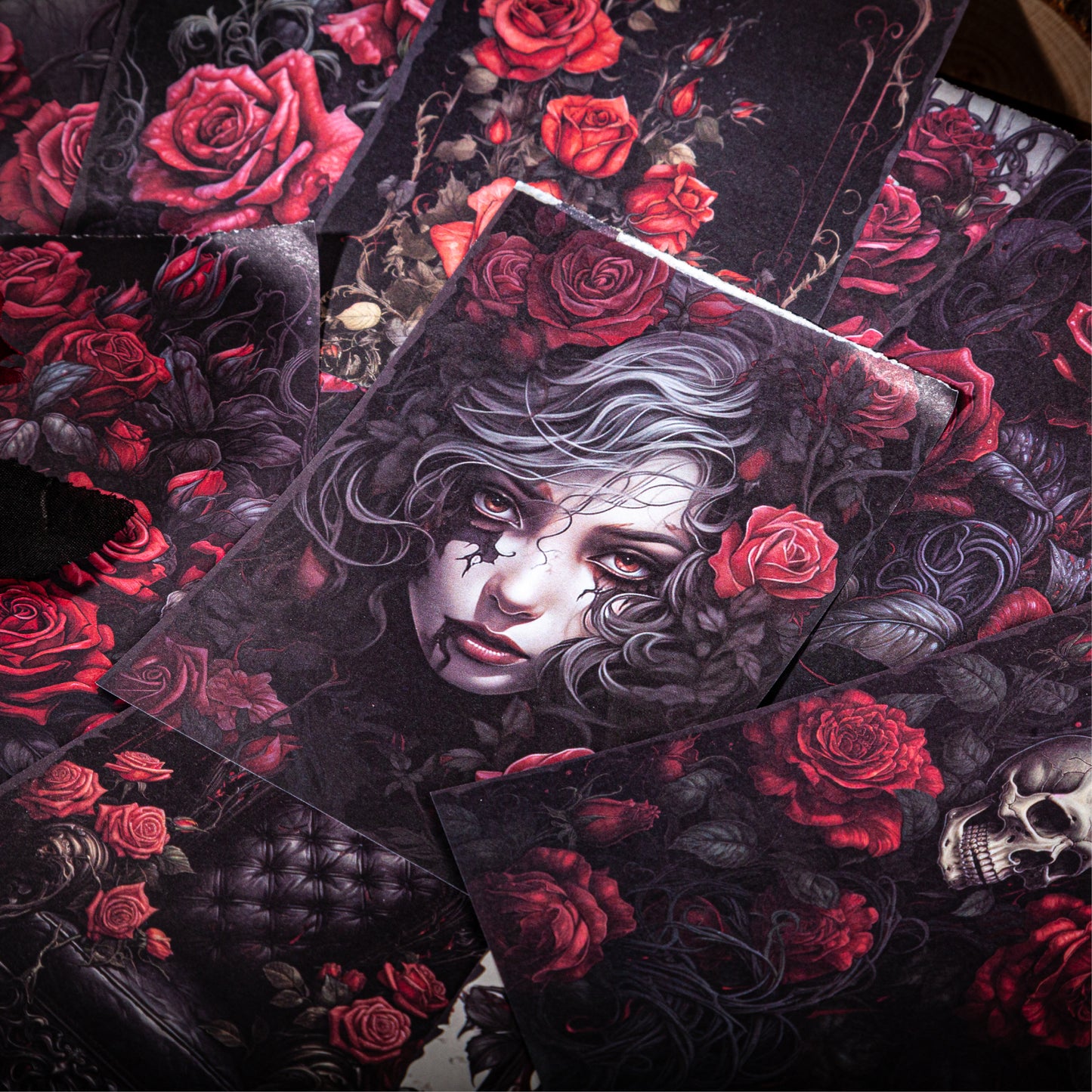 Gothic World Paper 40pcs