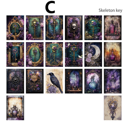 Gothic World Paper 40pcs