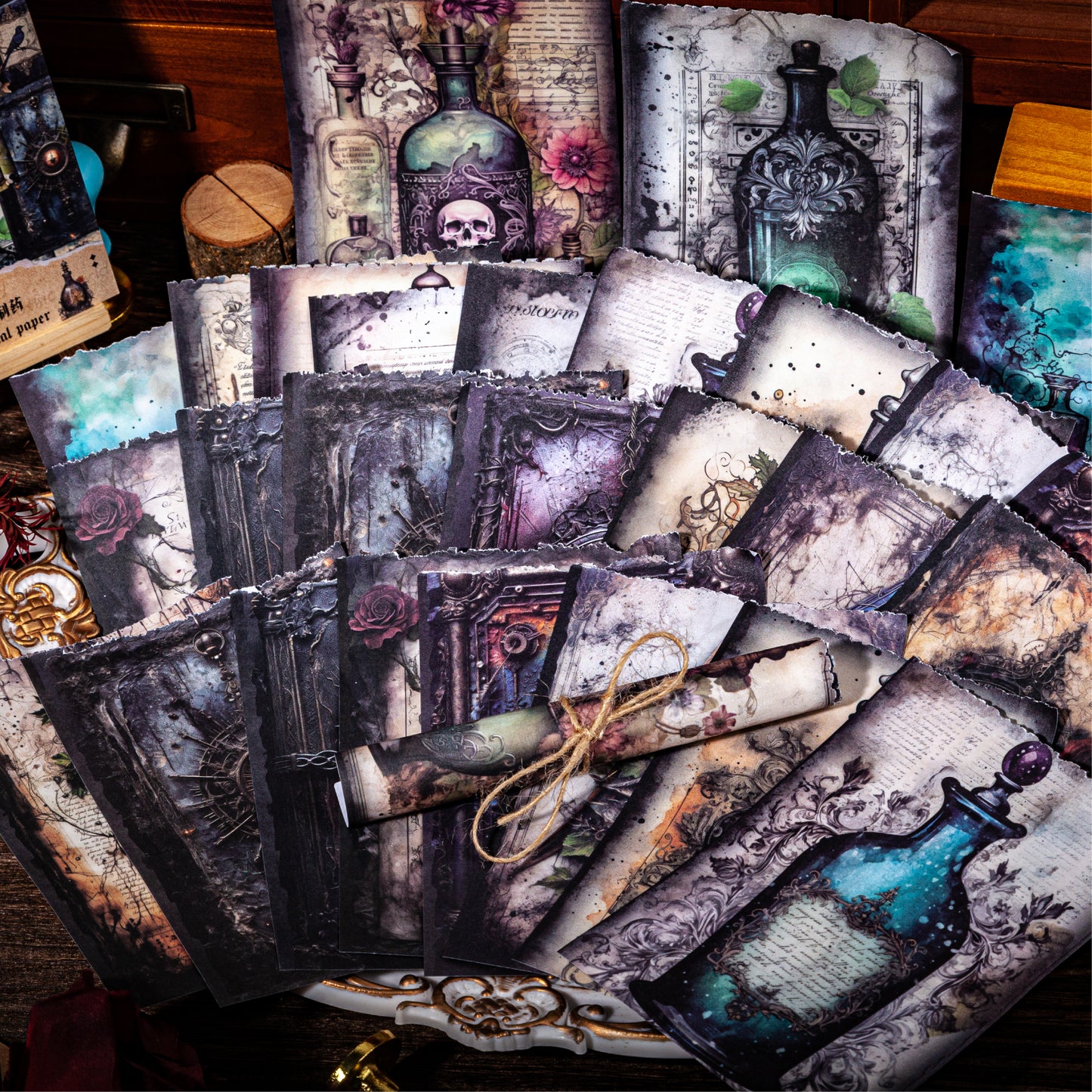 Gothic World Paper 40pcs