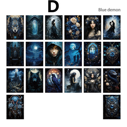 Gothic World Paper 40pcs