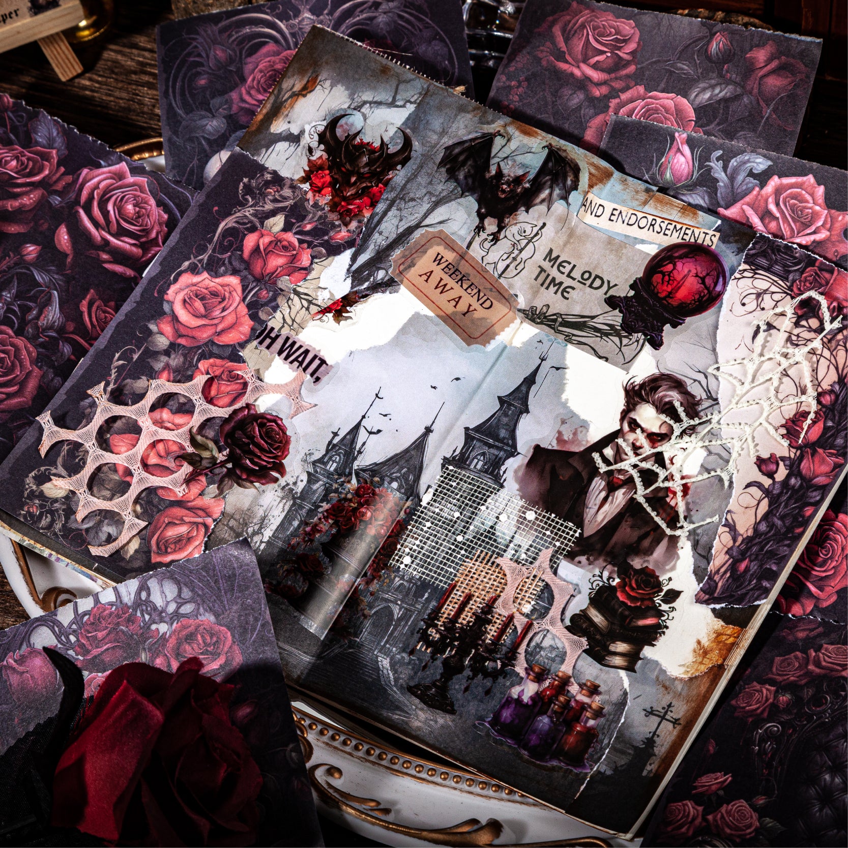 Gothic World Paper 40pcs – Estarcase