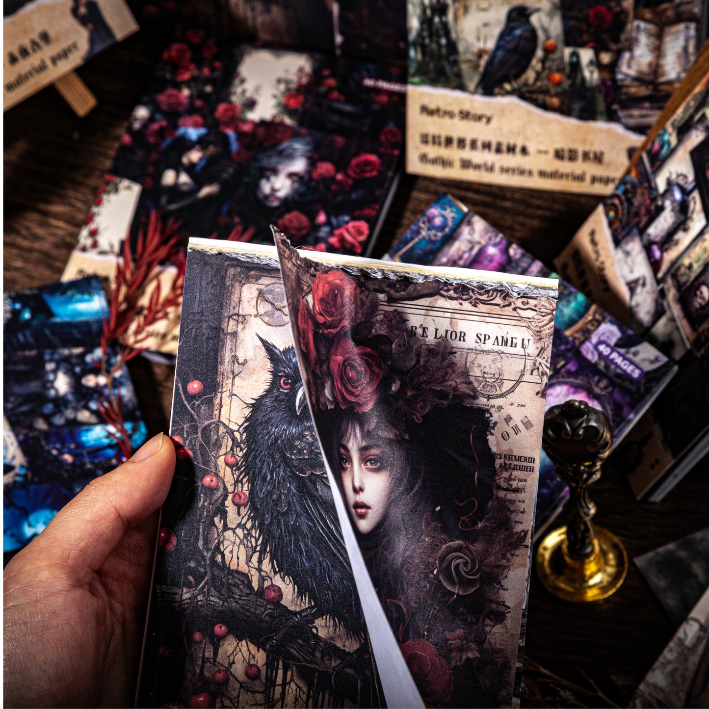 Gothic World Paper 40pcs