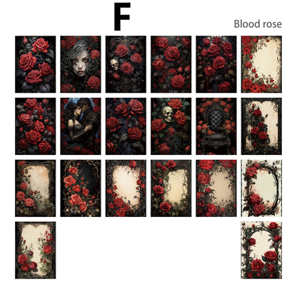 Gothic World Paper 40pcs