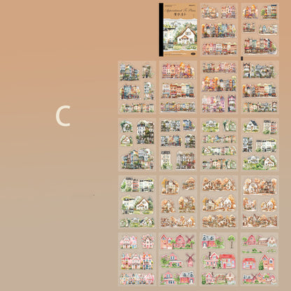 Go to Paris Sticker 18pcs