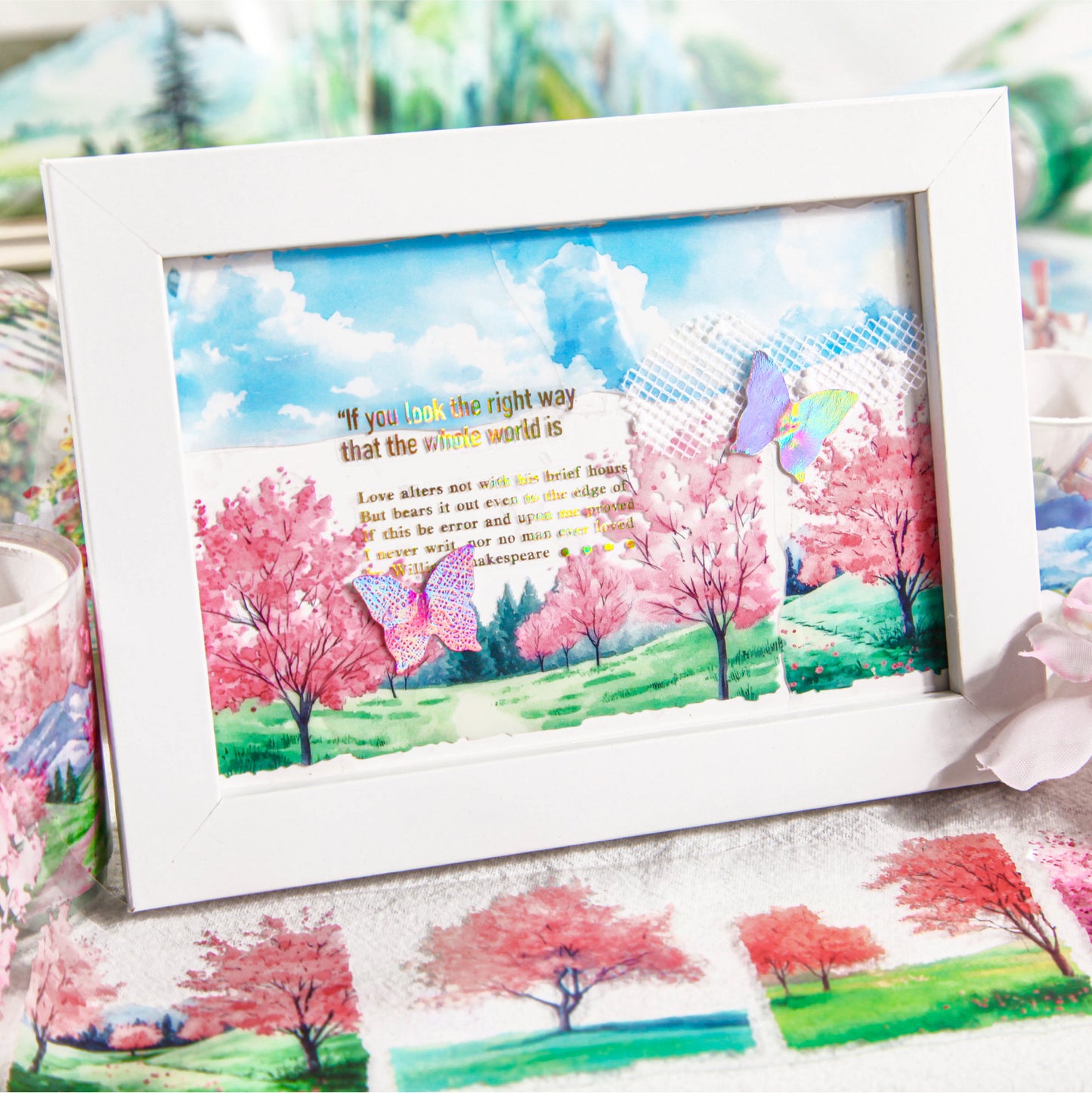 Greel Dream Cloud Rising Landscaping Tape