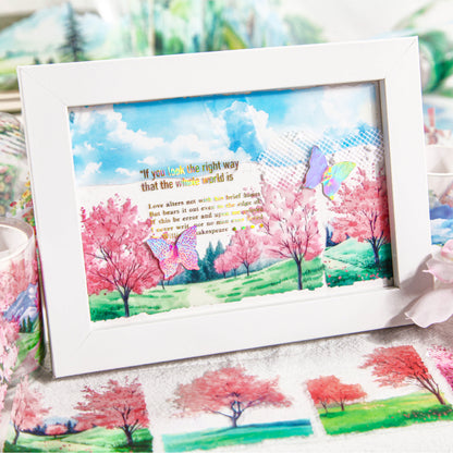 Greel Dream Cloud Rising Landscaping Tape