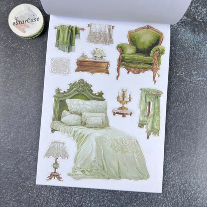 Green Corner Sticker Book