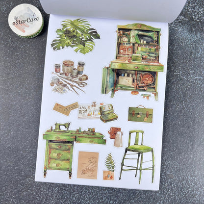Green Corner Sticker Book