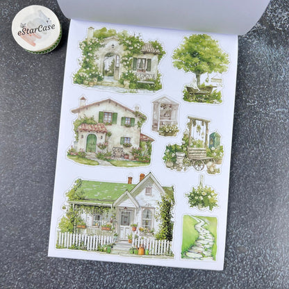 Green Corner Sticker Book