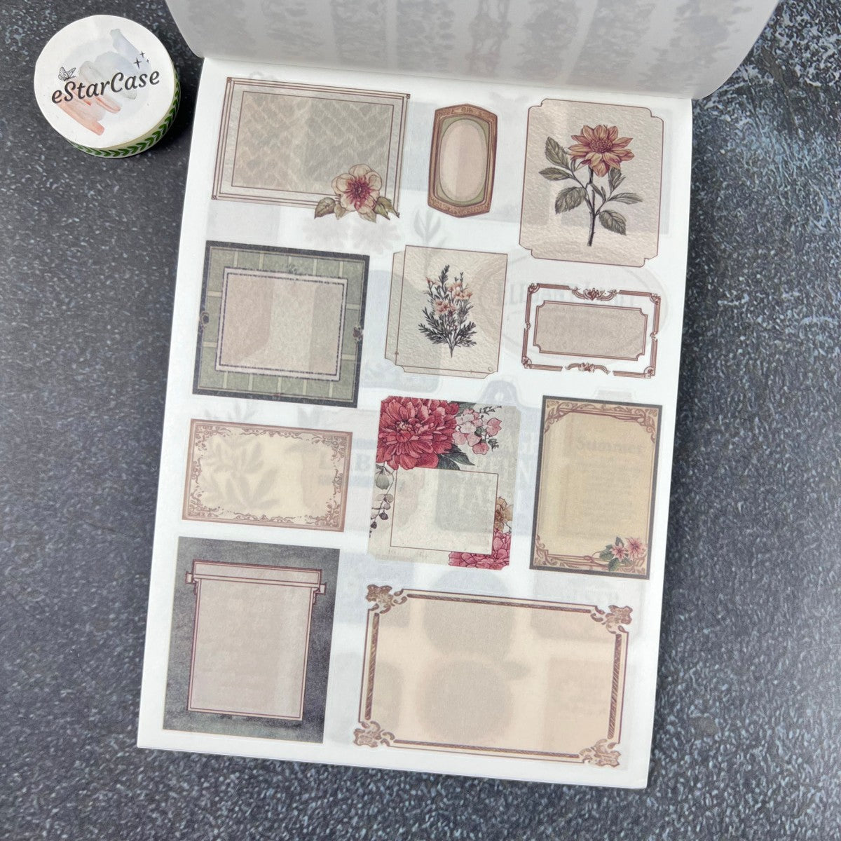 Green Corner Sticker Book