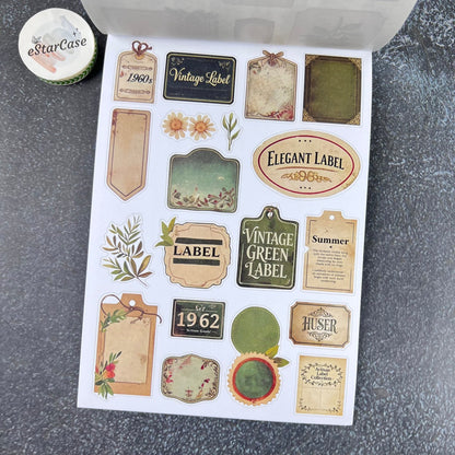 Green Corner Sticker Book