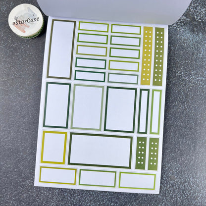 Green Corner Sticker Book