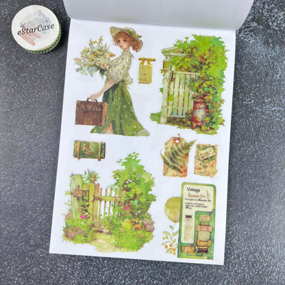 Green Corner Sticker Book