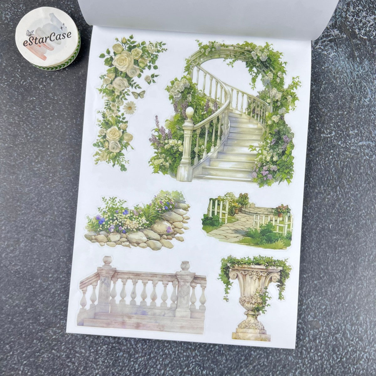 Green Corner Sticker Book