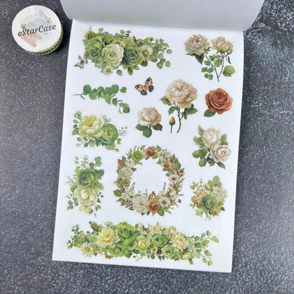 Green Corner Sticker Book