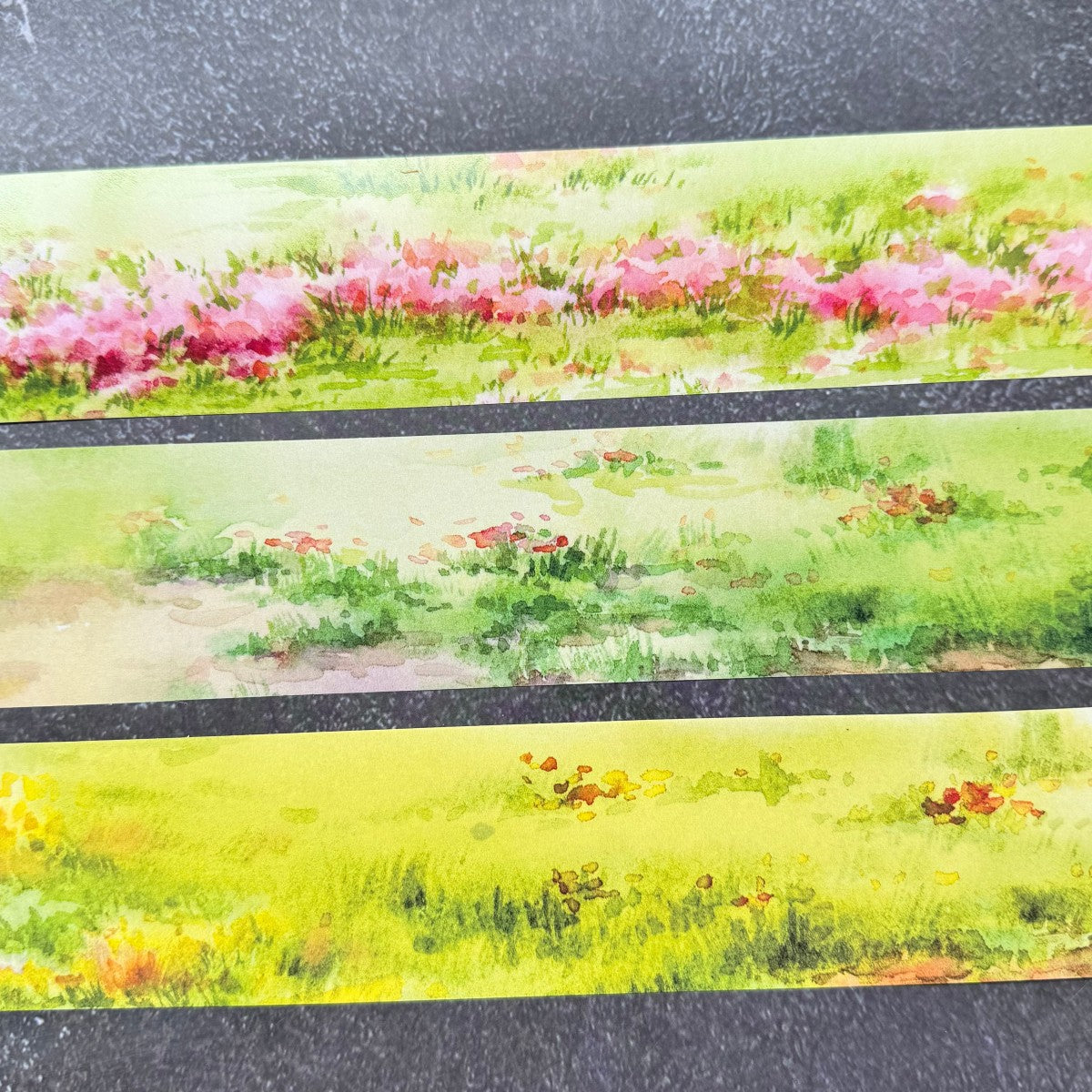 5.5cm*2m Green Meadow Tape