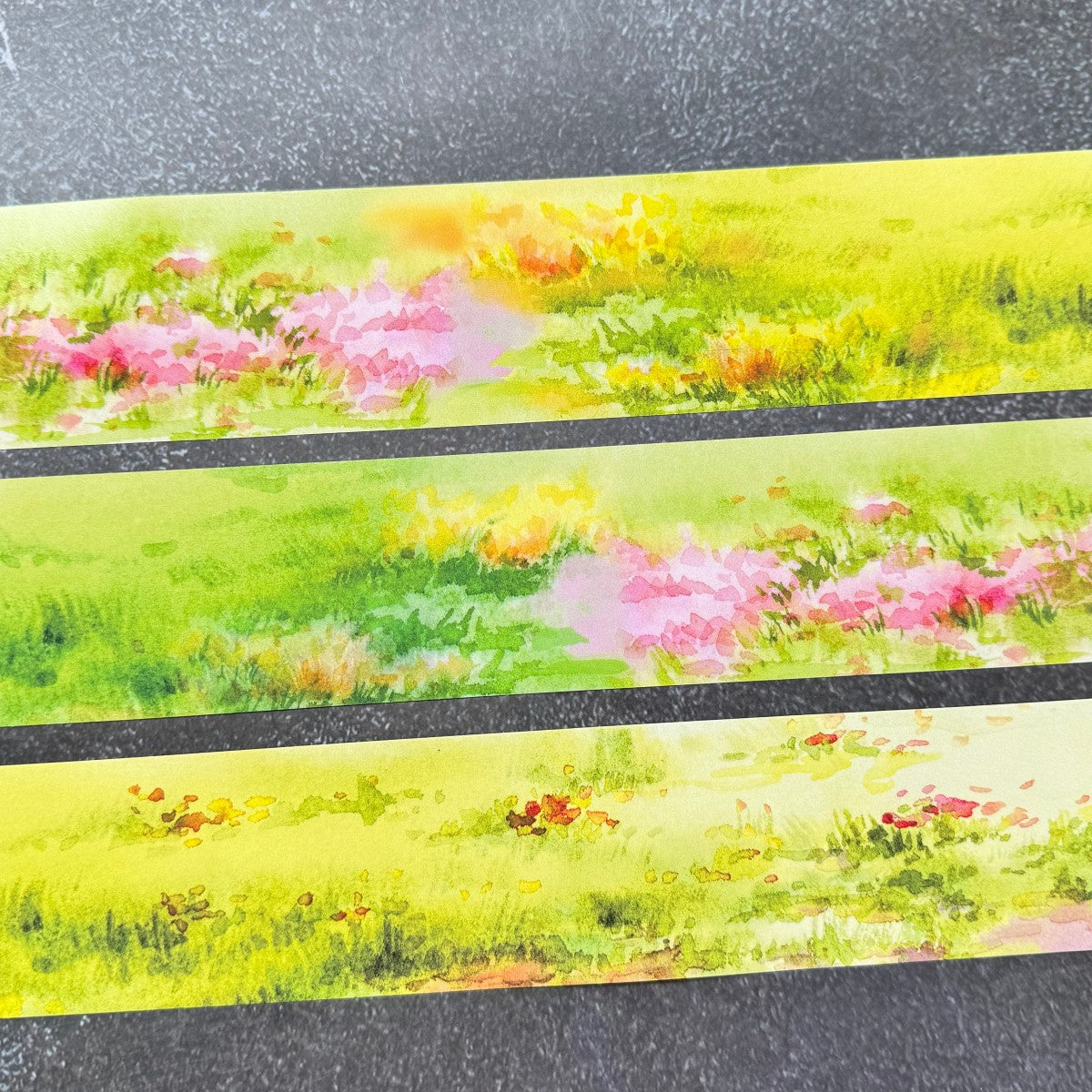 5.5cm*2m Green Meadow Tape