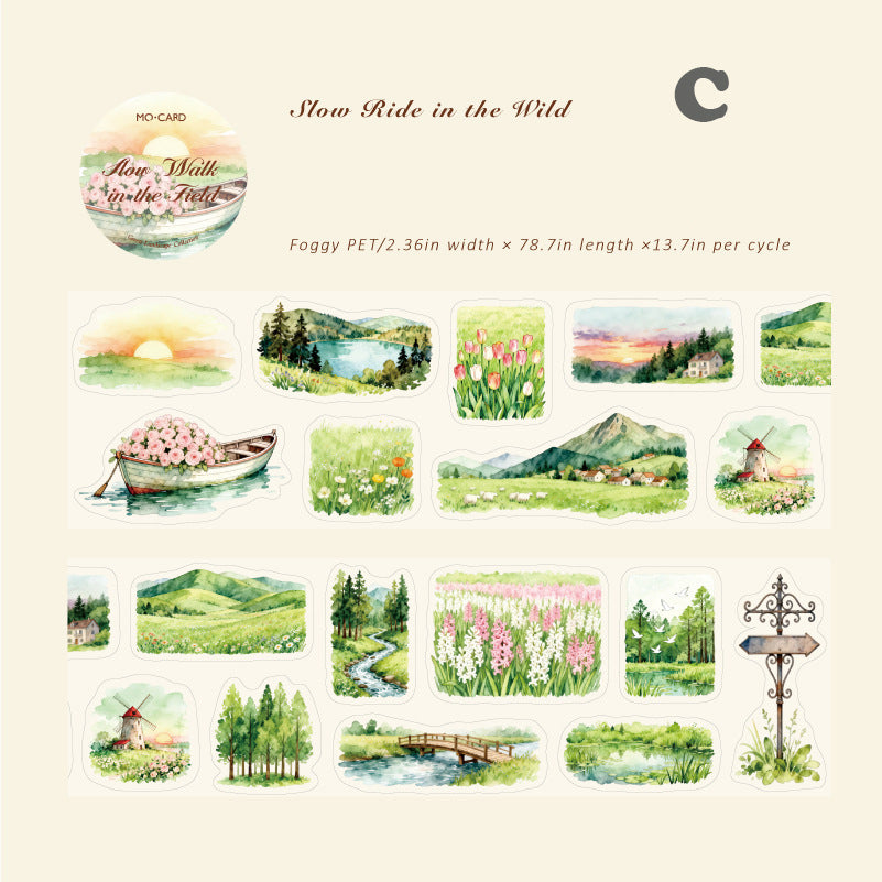 Green Scenery Tape
