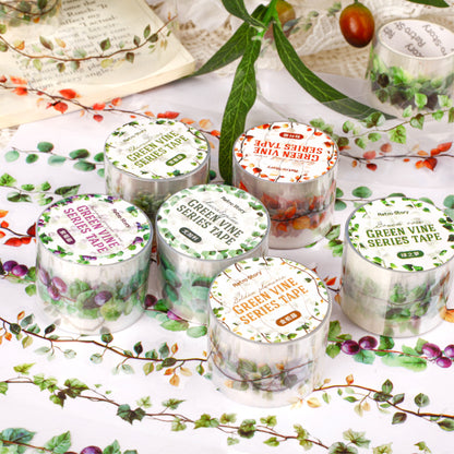 Green Vine Die Cutting Tape