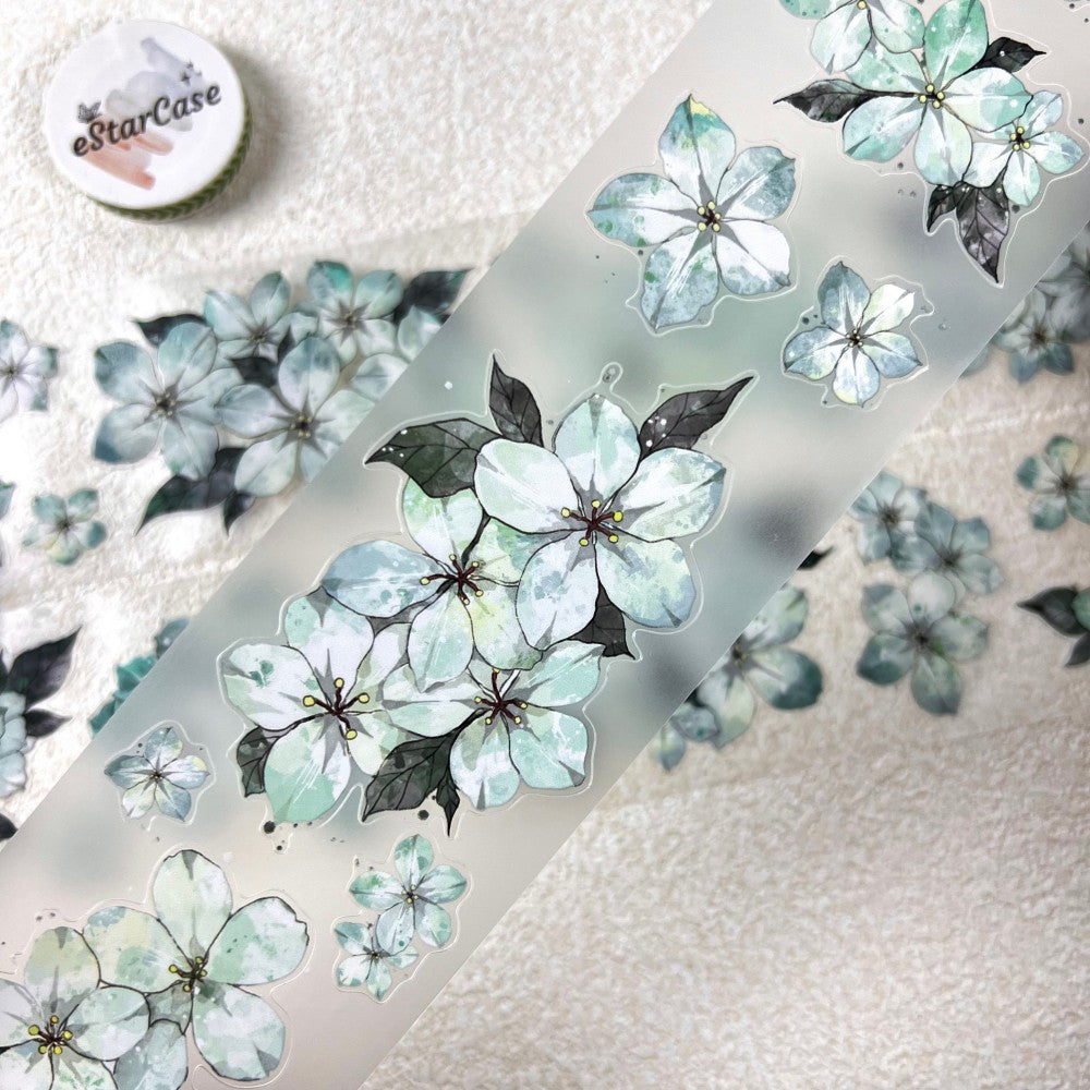 6cm*100cm Pre-cut Greenery Flower Tape