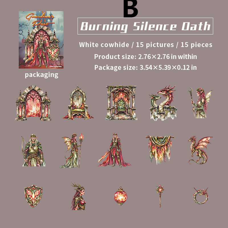 Guardian't Pact Stickers 15pcs