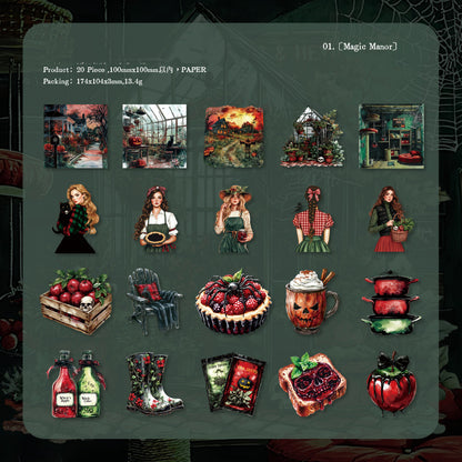 Halloween Surprise Sticker 20pcs