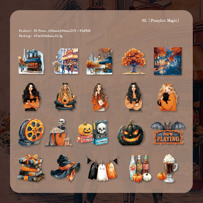 Halloween Surprise Sticker 20pcs