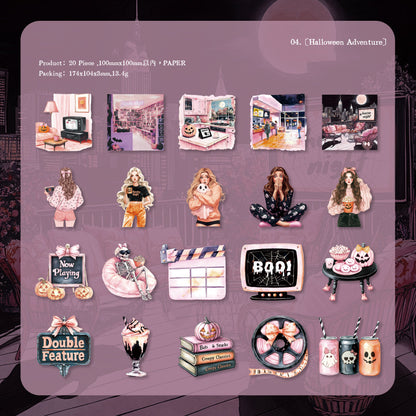 Halloween Surprise Sticker 20pcs