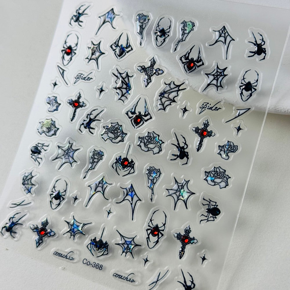 Dark Spider Mini Stickers