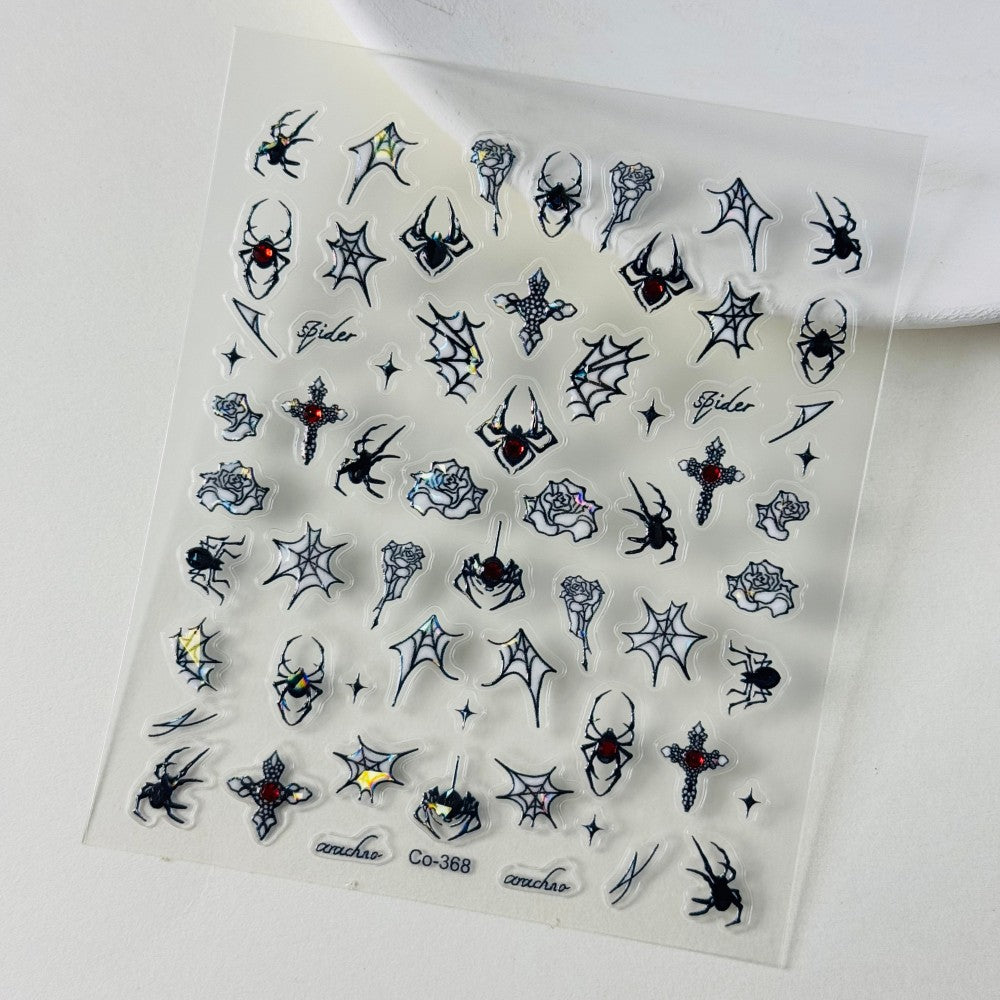 Dark Spider Mini Stickers