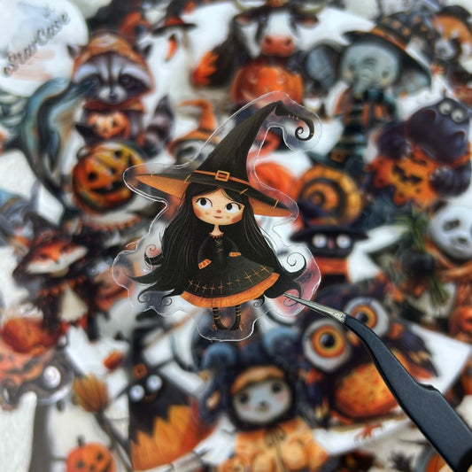 Haloween Animals Sticker 50PCS