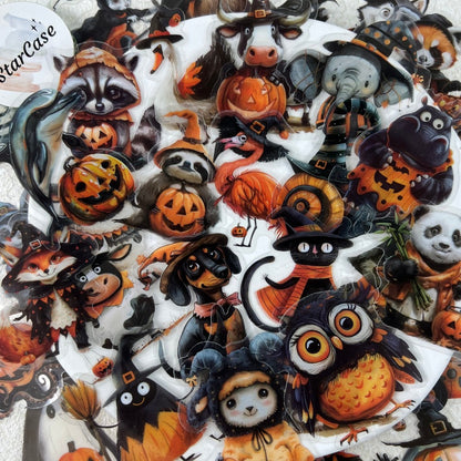 Haloween Animals Sticker 50PCS