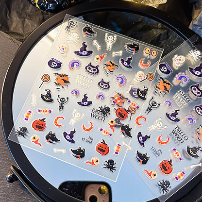 Haloween Hat Mini Stickers