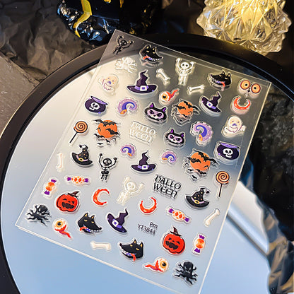 Haloween Hat Mini Stickers