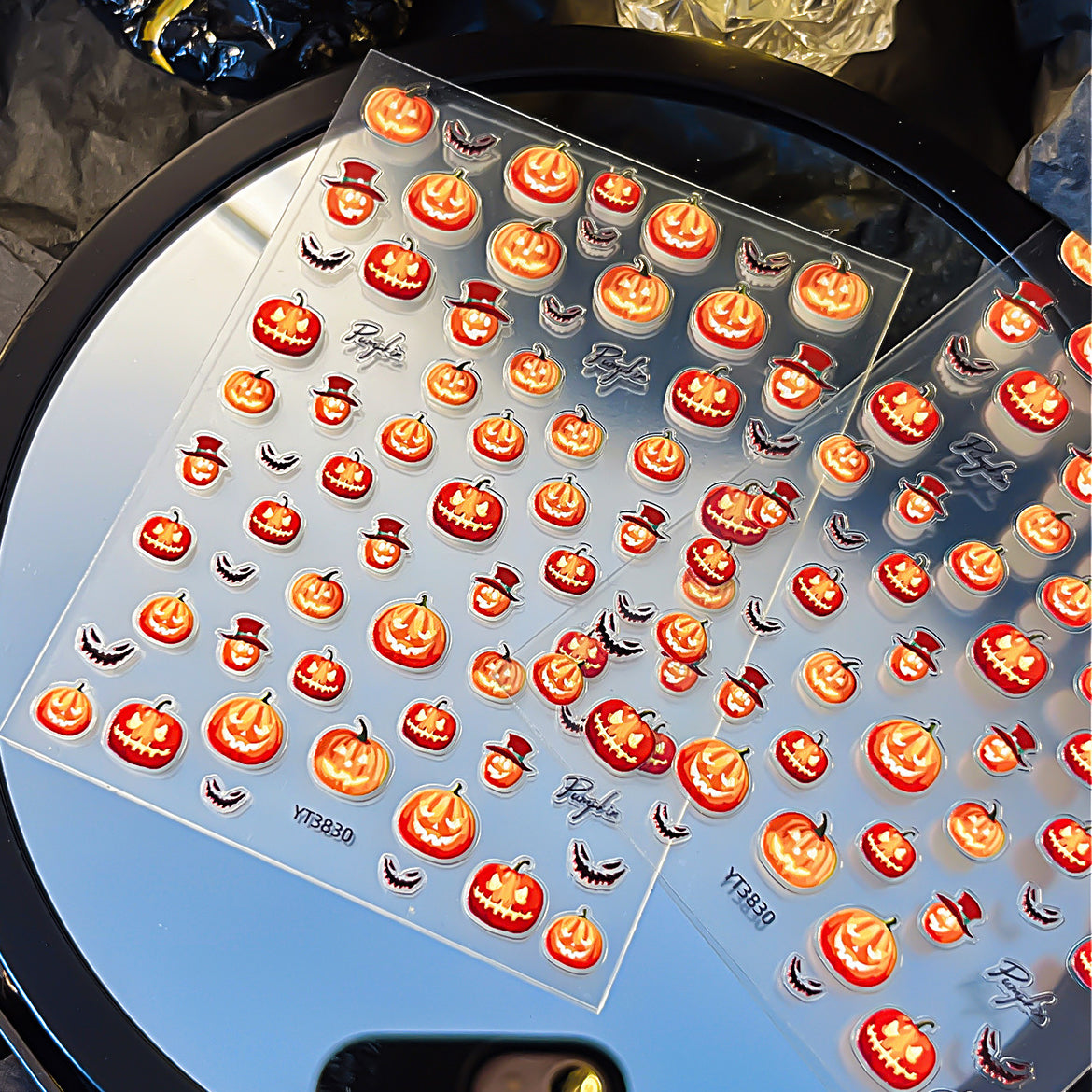 Haloween Pumpkin Mini Stickers