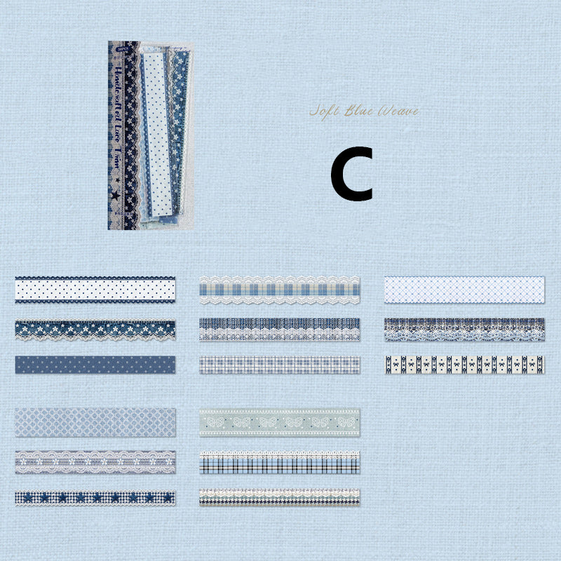 Handmade Lace Sticker 30pcs