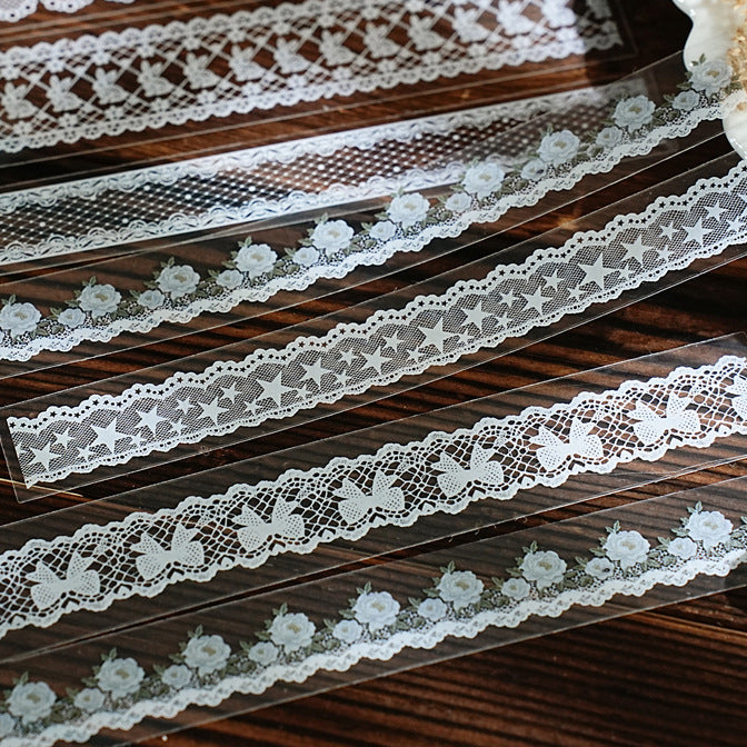 Handmade Lace Sticker 30pcs