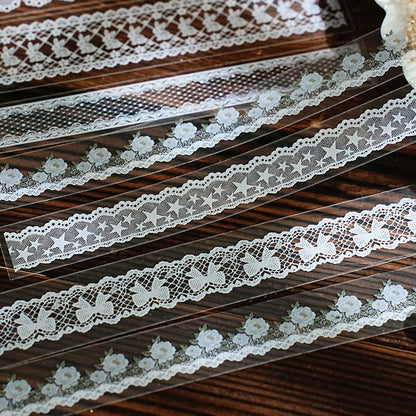 Handmade Lace Sticker 30pcs