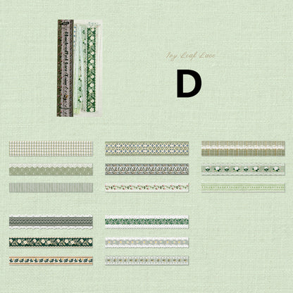 Handmade Lace Sticker 30pcs