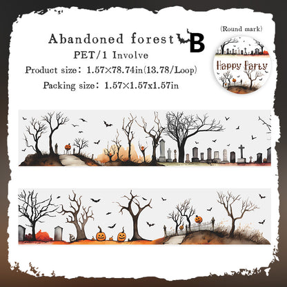 Happy Halloween Party Tape