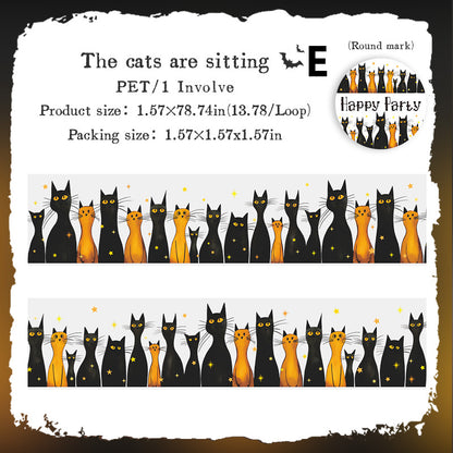 Happy Halloween Party Tape