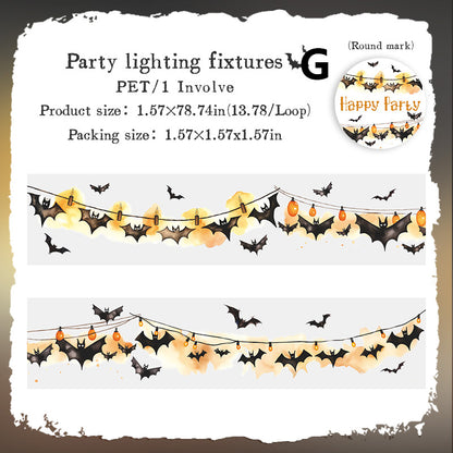 Happy Halloween Party Tape