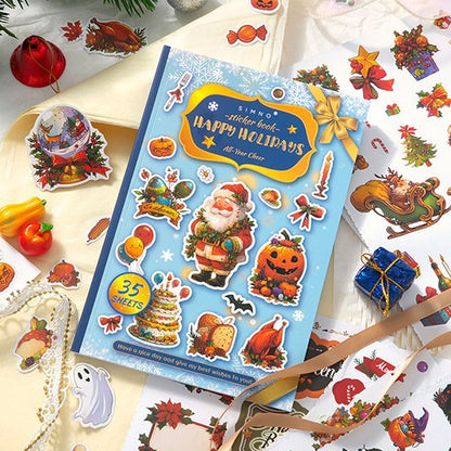 Happy Holiday Sticker Book