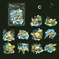 Heart of the Sea Stickers 10pcs