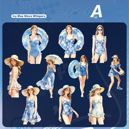 Hello Summer Sticker Pack Sticker 10pcs