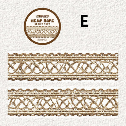 Hemp Rope PET Tape